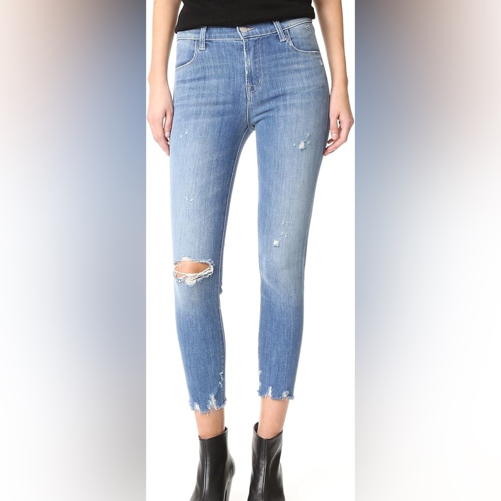 J BRAND Jeans Alana High Rise Crop Skinny in Fantasy Size 31